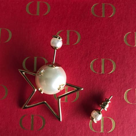 dior replica earrings|dior earrings second hand.